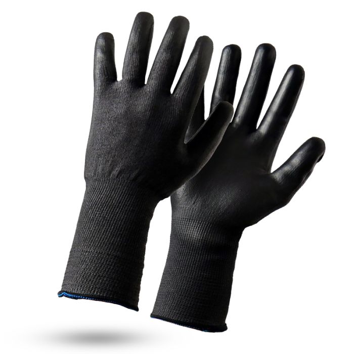 Gant noir anti coupure fin protection poignet prolongée BLACKTACTIL30 Gants  pour Professionnels‎